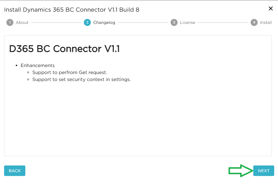 Extension Changelog