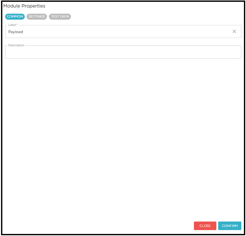 Payload Module Properties 2