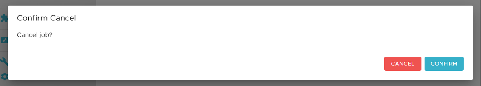 confirm cancel