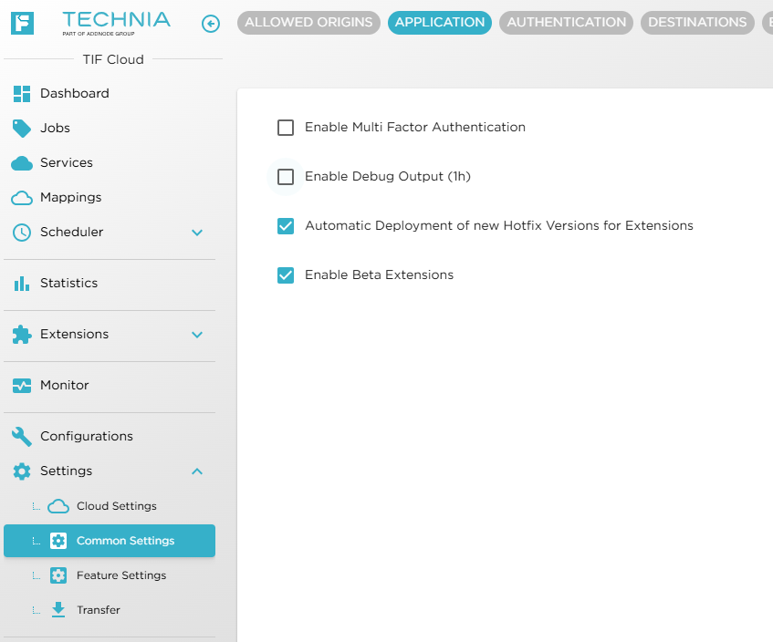 auto install option