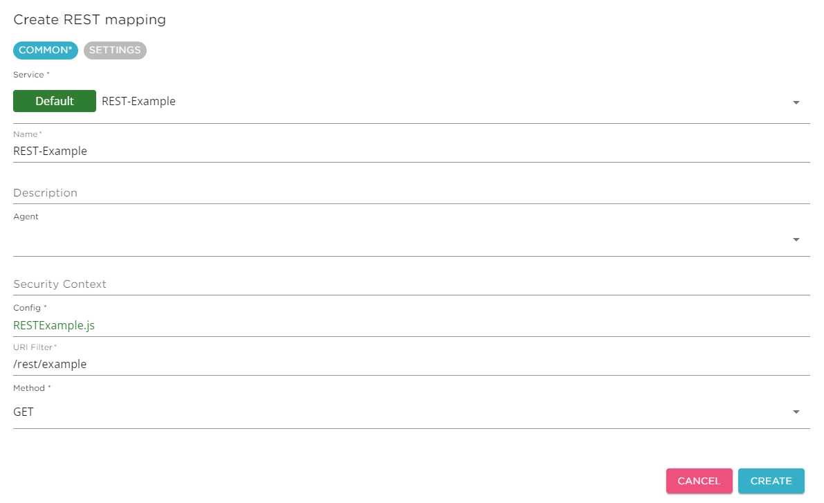 rest mapping 1