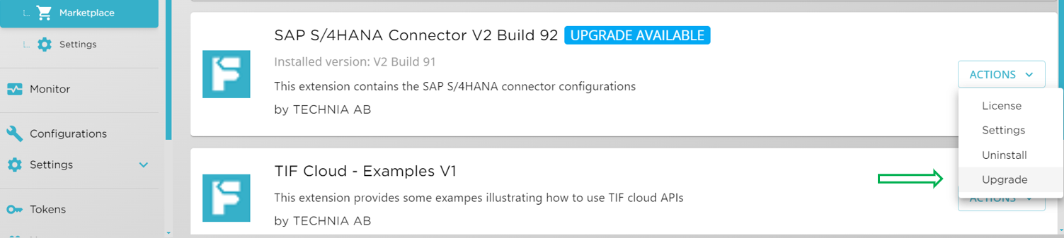 SAP S4HANA Extension Upgrade 1