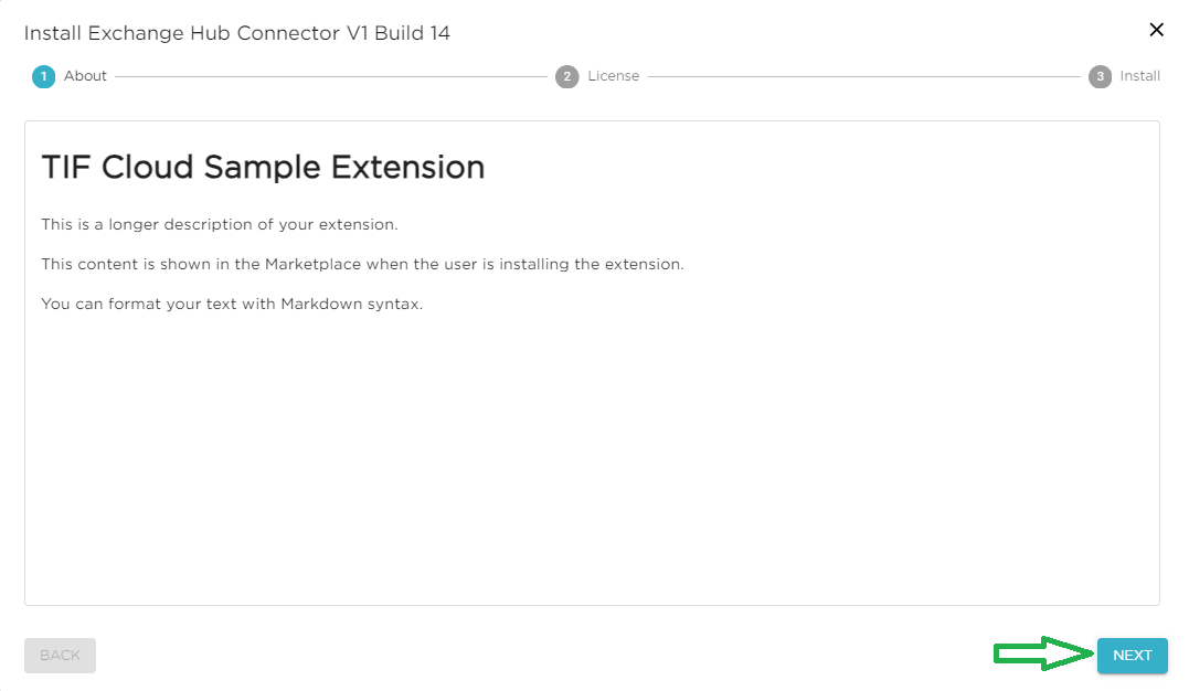 Extension Installation 2